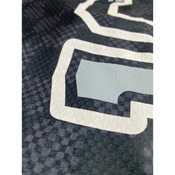 SAINTS STUDIO Men’s Soccer Jersey Polo Size Small Black White #16 on Back - Picture 12 of 13